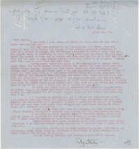 Letter 1 from Gertrude Sanford Legendre, April 3, 1943