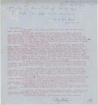 Letter 1 from Gertrude Sanford Legendre, April 3, 1943