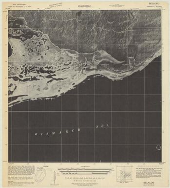 Special map Admiralty Islands (Selalou , back)