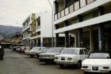 French Polynesia, street scene in Papeete shopping district