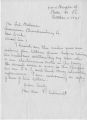 Schmidt, William, Letter, 1945