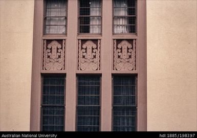 Fiji - Suva - Westpac Bank - detail