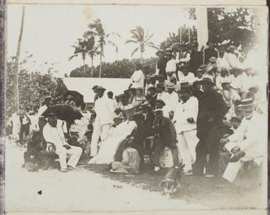 Group of spectators. From the album: Cook Islands