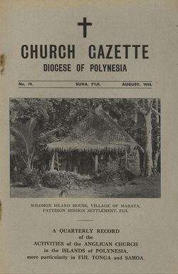 Church Gazette, Polynesia: August 1948