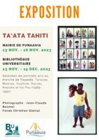 Ta'ata Tahiti : exposition à la mairie de Punaauia
