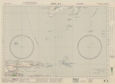 Australian aeronautical map (Sheet B3)