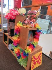 Cook Islands Language Week display at Tūranga