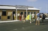 Marshall Islands, people arriving at Majuro airport