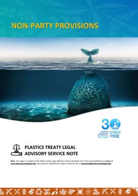 Plastics Treaty Legal Advisory Service Note - Non-Party Provisions