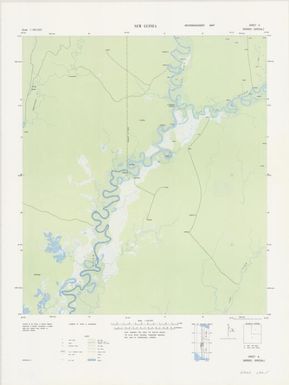 New Guinea, Border (special) 1:100,000 (sheet 6)
