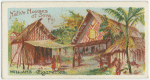 Native houses, at Suva, Figi [Fiji].