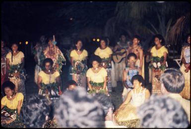 Fijian dancers, 1974