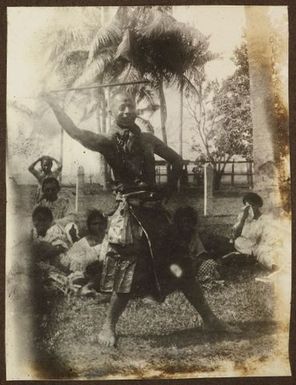 Ceremonial dancer. From the album: Samoa