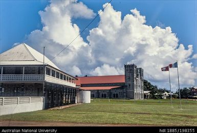 Wallis and Futuna - Palace and Cathedral grounds