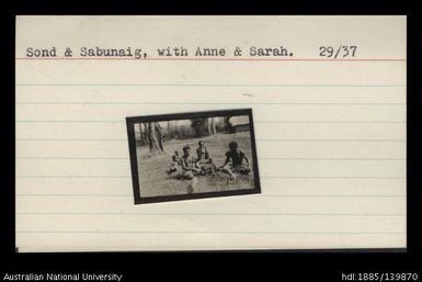 Sond and Sabunaig, with Anne and Sarah