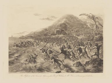 The massacre of the Reverend John Williams, 1839