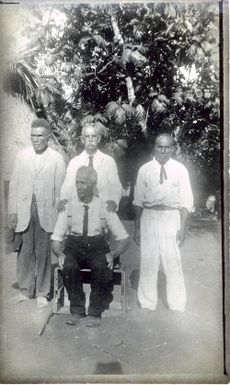 Group photograph of missionaries and Assistants