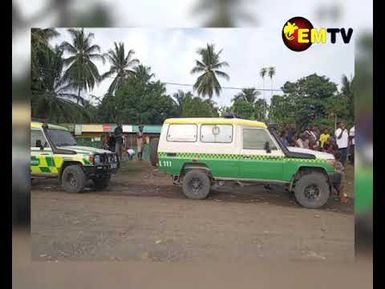 ST JOHN AMBULANCE VANDALISED