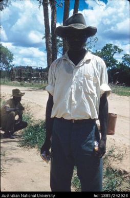 Unidentified Aboriginal man