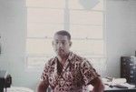 Herb Mann - Honolulu, Hawaii; this photo was taken by a member of the scientific party while taking a break during the Midpac Expedition (1950). 1950