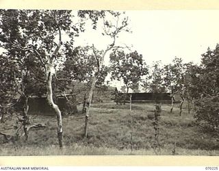 PORT MORESBY, NEW GUINEA. 1944-02-02. A GENERAL VIEW OF A PREFABRICATED STOREHOUSE AT THE 8TH ADVANCED AMMUNITION DEPOT