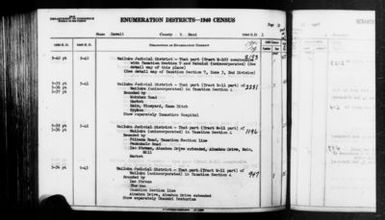 1940 Census Enumeration District Descriptions - Hawaii - Maui County - ED 5-40, ED 5-41, ED 5-42, ED 5-43