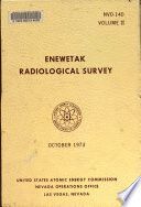 Enewetak radiological survey