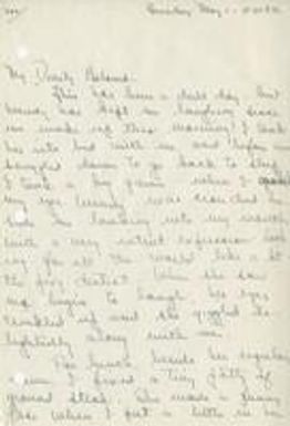 Letter from Bobby Johnston to Warren [Letter 306]