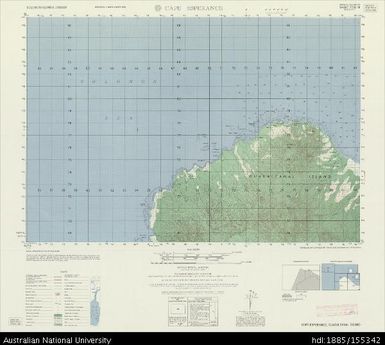 Solomon Islands, Guadalcanal Island, Cape Esperance, Series: X713, Sheet 7730 III, 1960, 1:50 000