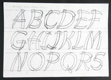 Churchward Chinajap Medium Italic Sketch