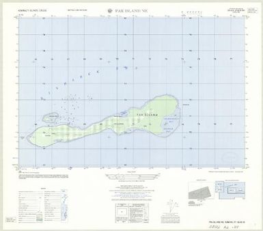 Admiralty Islands 1:25,000 (3750-IV-NE , AMS ed.)