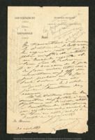 Courriers relatifs à la réforme de l'instruction publique et à l'examen pour le certificat d'études primaires.