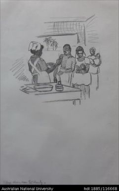 untitled [Village clinic near Pt Moresby]