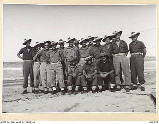 BORAM, NEW GUINEA. 1945-11-21. MEMBERS OF B COMPANY, 30 INFANTRY BATTALION