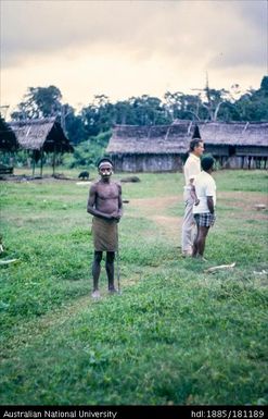 New Guinea - Gebusi village, Nomad, Western District