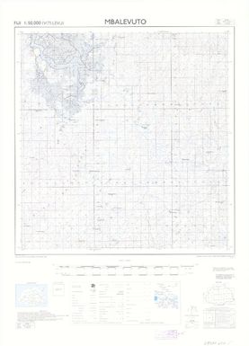 Fiji 1:50,000: Mbalevuto (Sheet Viti Levu 5)