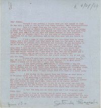 Letter from Gertrude Sanford Legendre, June 5, 1944