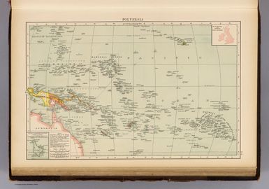 Polynesia. (with) Jaluit or Bonham Islands, Marshall Islands. (Published at the office of "The Times," London, 1895)