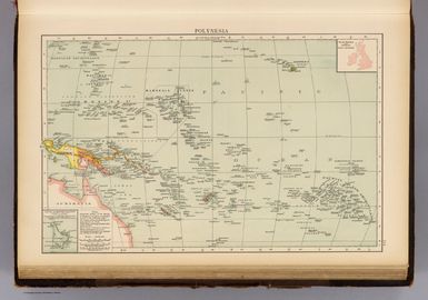 Polynesia. (with) Jaluit or Bonham Islands, Marshall Islands. (Published at the office of "The Times," London, 1895)