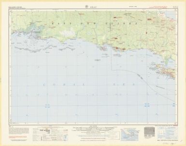 New Guinea 1:250,000 (Abau ; SC 55-12 ; 1966)