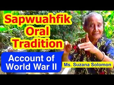 Account of World War II on Sapwuahfik