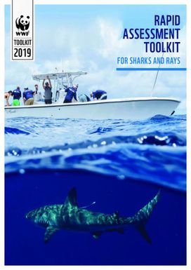 Rapid assessment toolkit for sharks and rays.