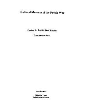 Oral History Interview with Ed De la Torres, September 4, 2004