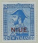 Stamp: New Zealand - Niue Two Shillings