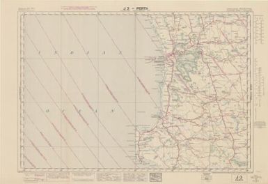Australian aeronautical map: Perth (Sheet J3)
