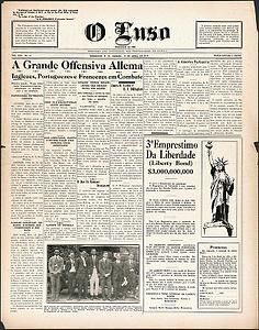 O Luso April 13, 1918