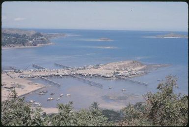 Causeway and marina (3) : Port Moresby, Papua New Guinea, 1975 / Terence and Margaret Spencer