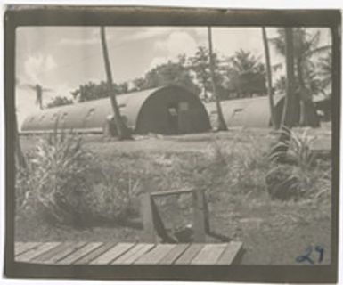 [Photography lab at military camp, Saipan]
