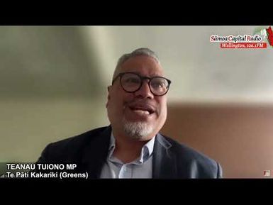 Exclusive Interview with Teanau Tuiono MP (Citizenship (Western Sāmoa) (Restoration) Amendment Bill)