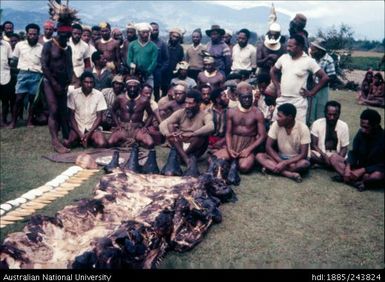Payment ceremony, pork